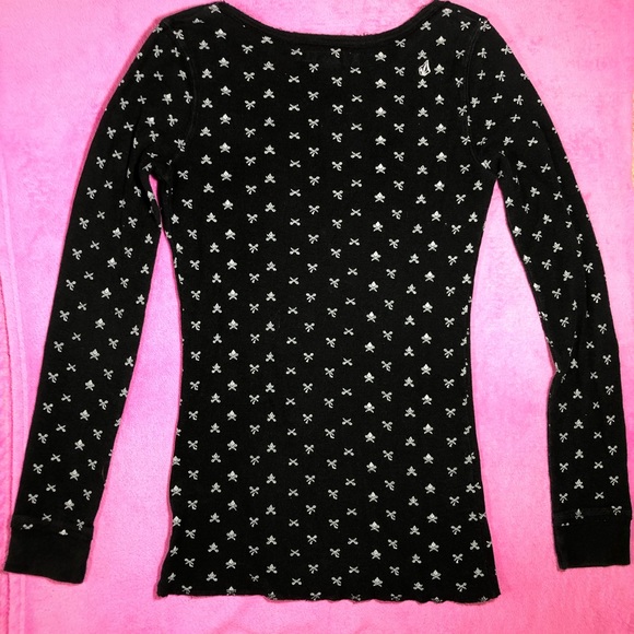 Vintage Volcom long sleeve lightweight waffle knit - Picture 10 of 10